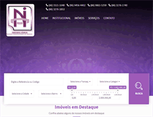 Tablet Screenshot of neemiasimoveis.com.br